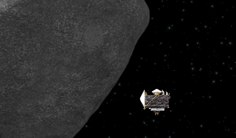 OSIRIS-REx officially arrives at Bennu today. Image: NASA