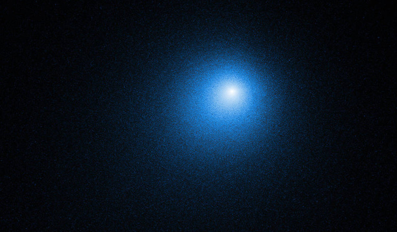 Hubble captured this view of comet 46P/Wirtanen on 13 December, 2018. Image: NASA, ESA, D. Bodewits (Auburn University) and J.-Y. Li (Planetary Science Institute)