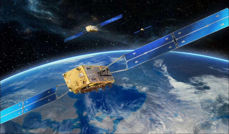 EU Galileo navigation satellites.