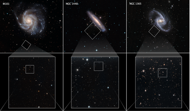 Cepheid variable stars, cosmic microwave background (CMB), Hubble constant, Hubble Space Telescope, Red giant stars