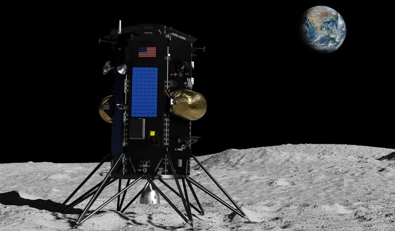 Intuitive Machines Nova-C lander is one of many missions aiming to reach the Moon in 2022. Image: Intuitive Machines