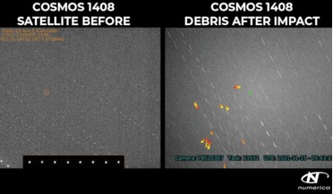 anti-satellite (ASAT), International Space Station, Kosmos-1408, roscosmos