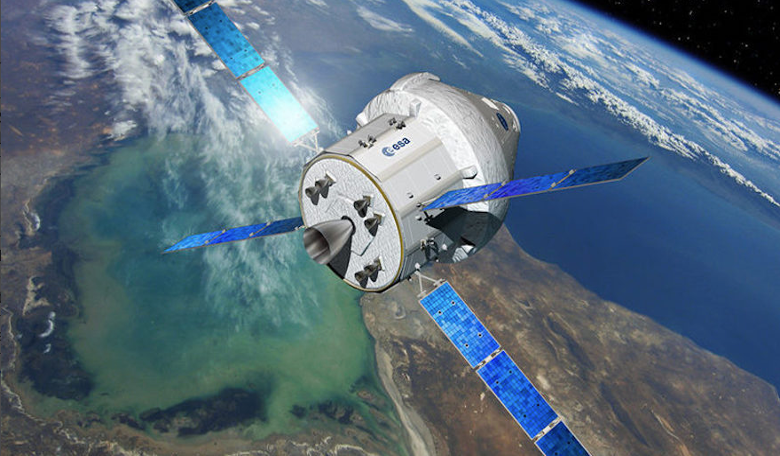 Artists rendering of the European-built service module for NASA's Orion crew-transport vehicle. Image: NASA