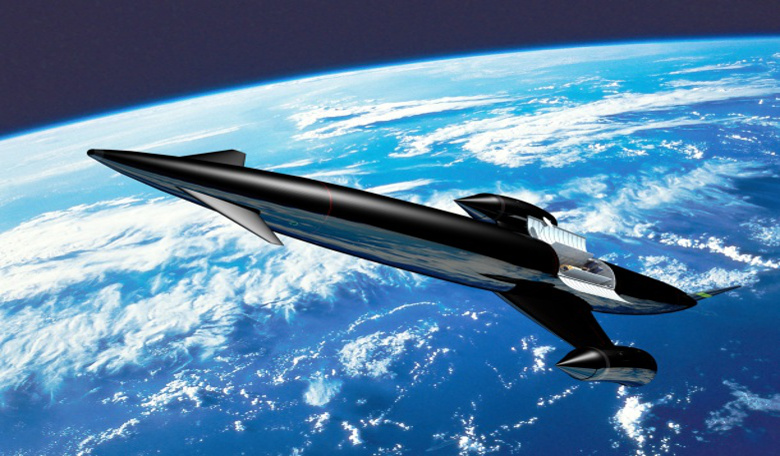 Skylon - A British aircraft designed to reach orbit. Image credit: ESA