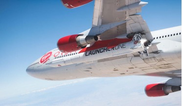 Cosmic Girl, LauncherOne, Mojave Air and Space Port, NewtonThree engine, Virgin Orbit