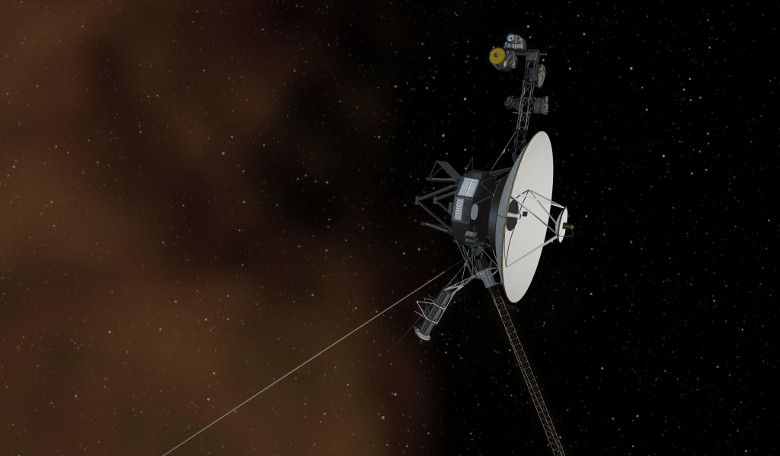 An illustration of Voyager 1’s entry to interstellar space. Image: NASA