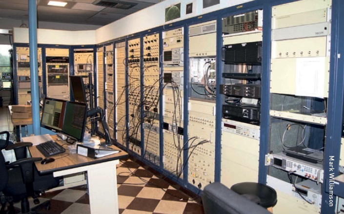 Arecibo telescope control room.