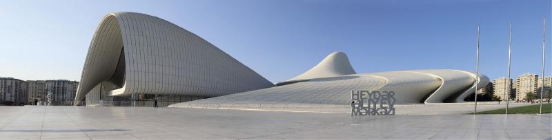 Heydar Aliyev Centre in Baku, location for the IAC.