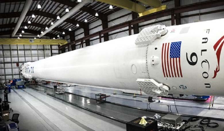 SpaceX Falcon 9 rocket. Image credit: SpaceX.