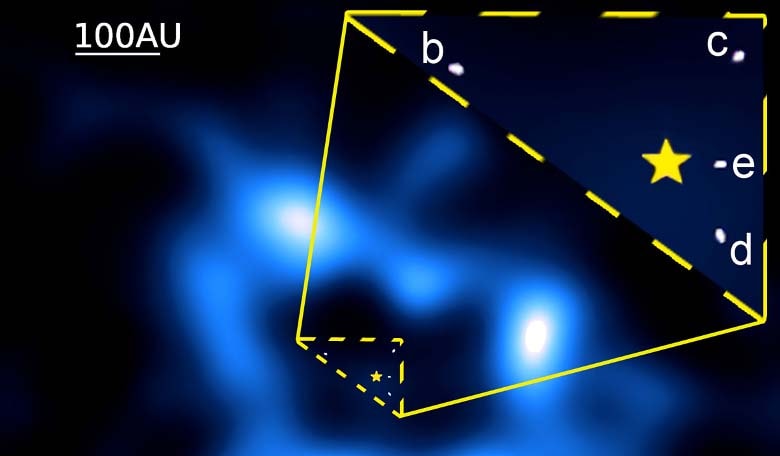 Image credit: Booth et al., ALMA (NRAO/ESO/NAOJ); A. Zurlo, et al