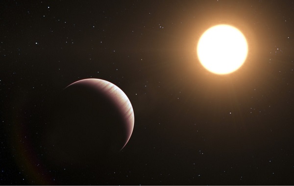 Artist’s impression of a ‘Hot Jupiter’